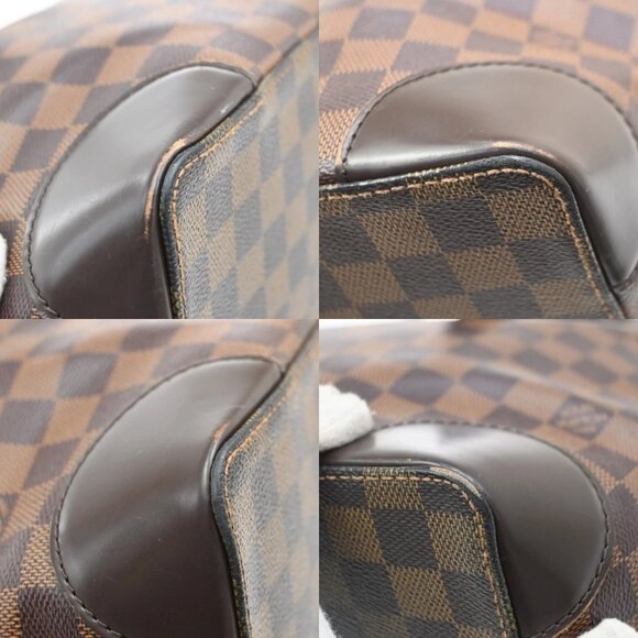LOUIS VUITLOUIS VUITTON Hampstead MM Shoulder Bag Damier Leather N51204 76EF876 - Picture 7 of 15